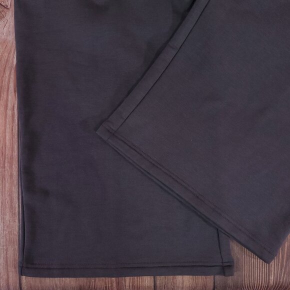 NWT Madewell Superbrushed Pull On Jumpsuit Womens Large Fleece Lined Coal MC198 - Picture 5 of 15